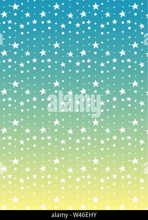 arrière-plan étoile tombant, fond d'écran ciel abstrait, modèle de ligne en étoile, illustration vectorielle Illustration de Vecteur