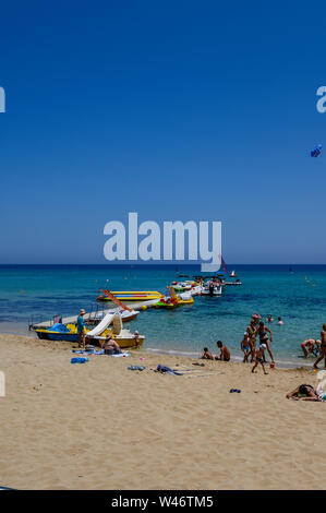 Front de Mer, Protaras, Protaras, Chypre Banque D'Images