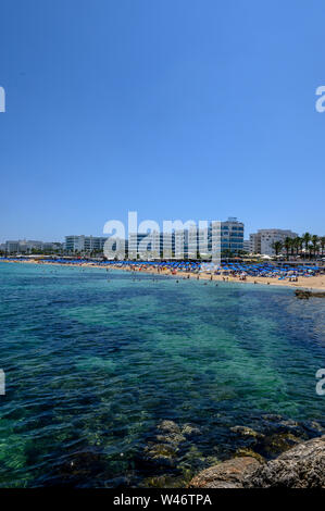Front de Mer, Protaras, Protaras, Chypre Banque D'Images