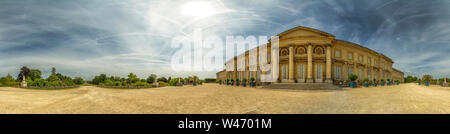 Un panorama du Palais Impérial de Compiègne, France Banque D'Images