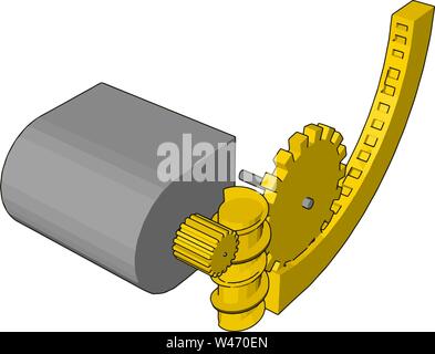 Ruban de mesure, illustration, vecteur sur fond blanc. Illustration de Vecteur