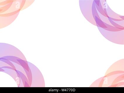 Pétale pastel abstract background Illustration de Vecteur