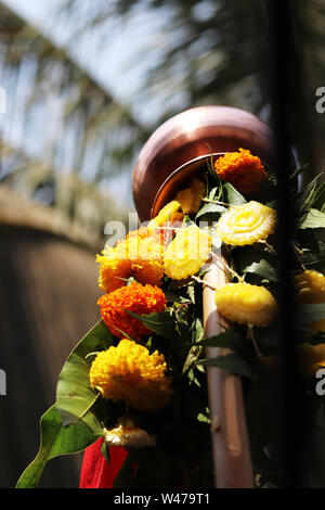 Festival Gudi Padwa traditionnelle indienne Banque D'Images