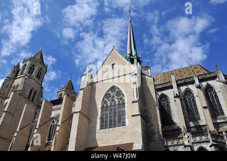 Cathédrale de Saint Benignus de Dijon, Dijon Cathédrale, cathédrale Saint-Bénigne de Dijon, Dijon, France, Europe Banque D'Images