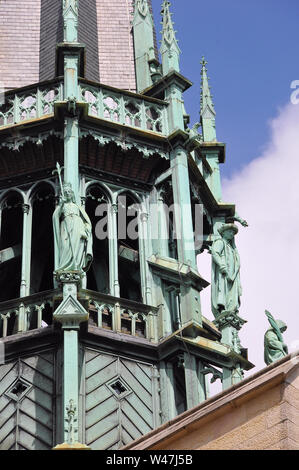 Cathédrale de Saint Benignus de Dijon, Dijon Cathédrale, cathédrale Saint-Bénigne de Dijon, Dijon, France, Europe Banque D'Images