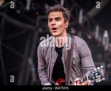 Kelly Jones, chanteur de Stereophonics, live à la latitude Festival, Henham Park, Suffolk, UK le 20 juillet 2019 Banque D'Images