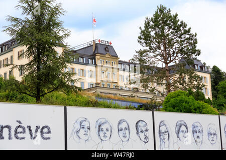 Comité international de la Croix-Rouge (CICR). Genève. La Suisse Banque D'Images