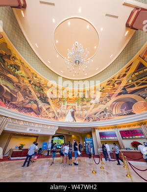 Los Angeles, JUN 30 : vue de l'intérieur du théâtre du Pacifique le Juin 30, 2019 à Los Angeles, Californie Banque D'Images