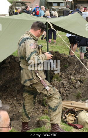 6 juillet 2019 Guerre Bradford-Yorkshire Week-end Banque D'Images