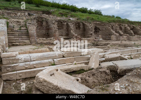 Heraclea Sintica - Ruines de l'antique polis grecque, situé près du centre-ville de Sofia, Bulgarie Banque D'Images