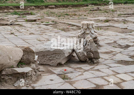 Heraclea Sintica - Ruines de l'antique polis grecque, situé près du centre-ville de Sofia, Bulgarie Banque D'Images