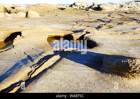 Point de Bellambi rock pools Banque D'Images