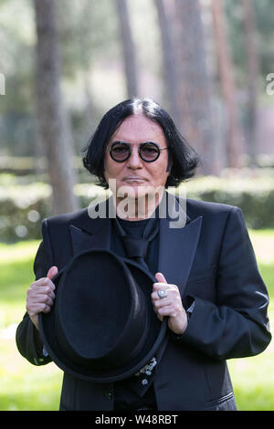 Roma - Renato Zero alla presentazione di 'Zerovskij - Solo per amore' alla Casa del Cinema une Villa Borghese. Nella Foto, Renato Zero Banque D'Images