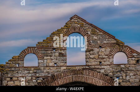 L'église de Saint Sofia (Hagia Sofia) Nessebar (Nessebar), Burgas Province, sur la côte bulgare de la mer Noire. Site du patrimoine mondial de l'UNESCO Banque D'Images