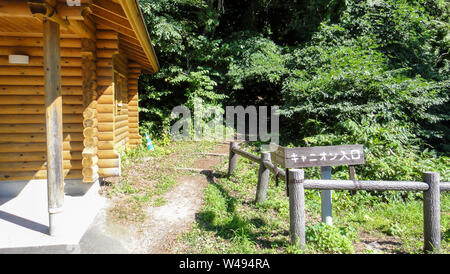 Juniko douze lacs dans la zone de montagne Shirakami-Sanchi. Site du patrimoine mondial de l'UNESCO dans la région de Tohoku. La Préfecture d'Aomori, Japon Banque D'Images