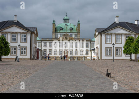 Fredensborg, Danemark - 27 juin 2019 : château de Fredensborg est la résidence favorite de la reine danoise Banque D'Images