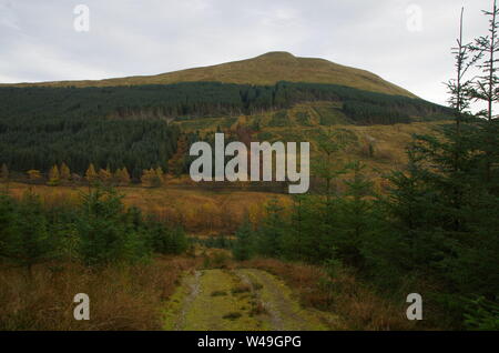 Le Loch Lomond et Cowal façon. La péninsule de Cowal. Highlands. L'Écosse. UK Banque D'Images