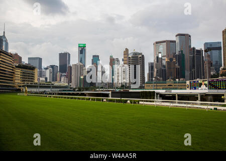 Hippodrome Happy Valley Hong Kong Banque D'Images