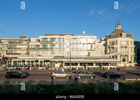 Golden Tulip Noordwijk Beach Hotel aux Pays-Bas. Golden Tulip Inn est un hôtel 4 étoiles de marque français Groupe du Louvre. Banque D'Images