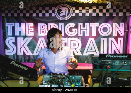 Le Brighton Ska Train à Volks discothèque Brighton Banque D'Images