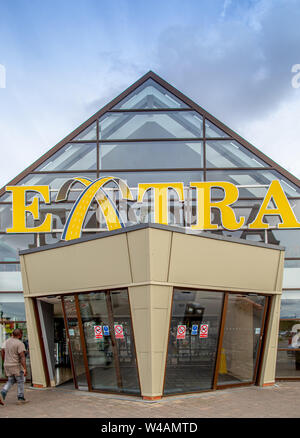 Images de Cambridge Station-service sur l'A14 dans le Cambridgeshire, Angleterre Banque D'Images