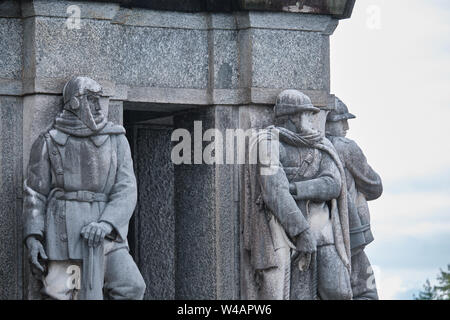 Monument commémoratif de guerre, Verbania Pallanza, Piémont, Italie Banque D'Images