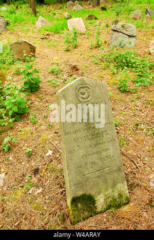 Cimetière Musulman à Kruszyniany, Pologne. 6 juillet 2008 © Wojciech Strozyk / Alamy Stock Photo Banque D'Images