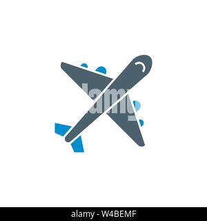 L'icône avion vecteur connexes glyph. Illustration de Vecteur