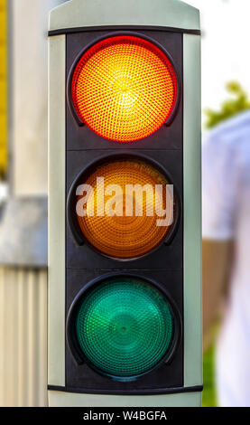 Les petites rues pour voitures sportives close-up. Banque D'Images