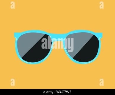 Sunglas branché vector illustration Illustration de Vecteur