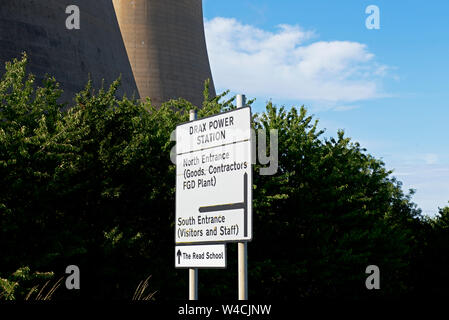 Drax Power Station, North Yorkshire, England UK Banque D'Images