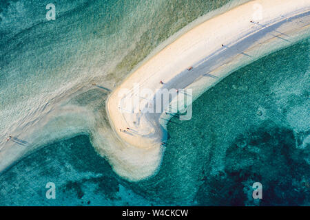 Bon Bon incroyable plage sur l'île notamment, Philippines Banque D'Images