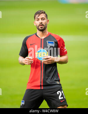 Marvin PLATTENHARDT (B) transfert gratuit de soccer, VfL Bochum (BO) - Hertha BSC Berlin (B) 1 : 1, 20/07/2019 à Bochum/Allemagne. ¬ | conditions dans le monde entier Banque D'Images