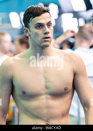 22 juillet 2019 Gwangju, Corée du Sud 18 Championnats du monde de la FINA GUY James GBR GRANDE-BRETAGNE Gwangju Corée du Sud 22/07/2019 natation hommes Freestyle 200m 18e Championnats du monde de la FINA Centre aquatique de l'Université de Nambu Banque D'Images