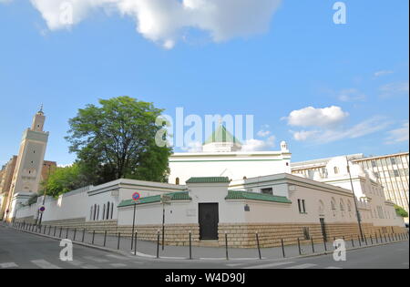 Grande Mosquée de Paris France Banque D'Images