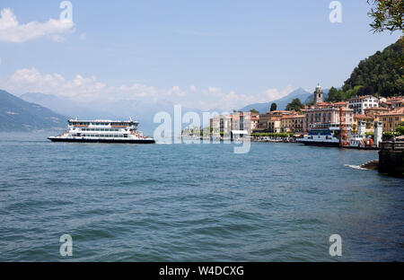 BELLAGIO, ITALIE, 19 juin 2019 - Vue de Bellagio, un petit village sur le lac de Como, Italie. Banque D'Images