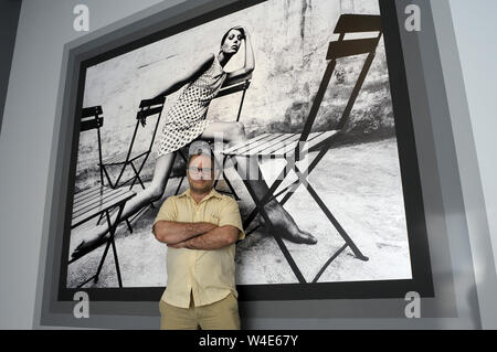 Alex Maspons. Présentation de l'Oriol Maspons exposition. La photographie utile. La première grande exposition rétrospective sur le travail de la Barcelone Banque D'Images