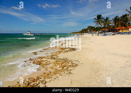 Club de plongée à la plage de Maria La Gorda dans le sud-ouest de Cuba Banque D'Images