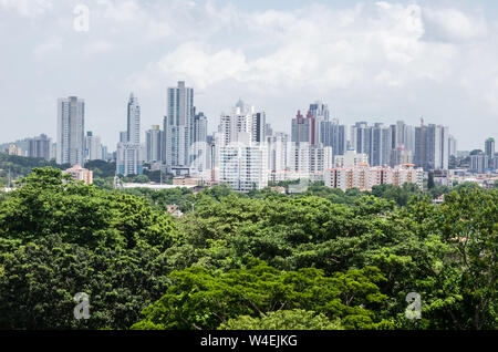 Panama City skyline Banque D'Images