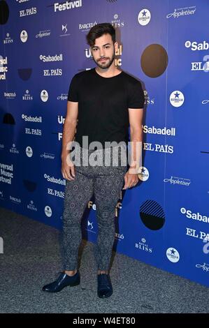 Madrid, Espagne. 22 juillet, 2019. 22/07/2019.- Concierto del cantante ingles James Cullum en el Teatro Real de Madrid. - Photos : Agoney Photocall au cours Universal Music Festival 2019 à Madrid le lundi, 22 juillet 2019. Credit : CORDON PRESS/Alamy Live News Banque D'Images