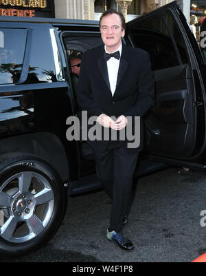 22 juillet 2019 - Hollywood, Californie, USA - 22 juillet 2019 - Hollywood, Californie - Quentin Tarantino. ''Il était une fois à Hollywood'' Los Angeles Premiere tenue au Théâtre chinois de Grauman. Crédit photo : Birdie Thompson/AdMedia (crédit Image : © Birdie Thompson/AdMedia via Zuma sur le fil) Banque D'Images