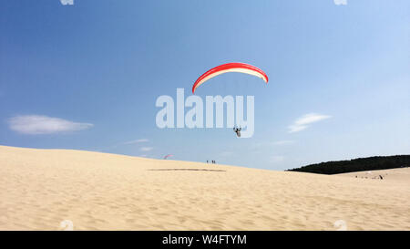 La France, Aquitaine, Arcachon, Dune du Pilat Banque D'Images