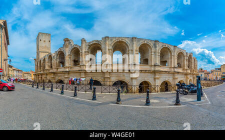 France, Arles, amphithéâtre Banque D'Images