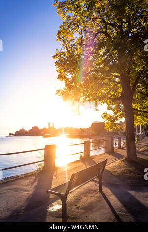 Monastère à Lac de Constance, Friedrichshafen, Allemagne Banque D'Images