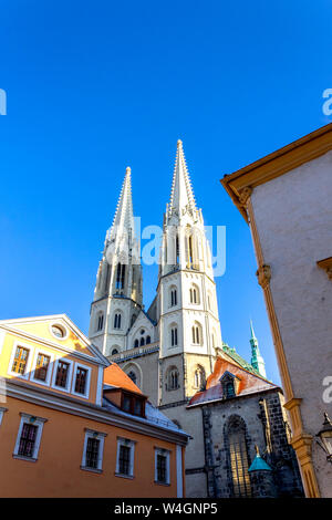 Eglise de Saint Pierre et Paul, de Goerlitz, Allemagne Banque D'Images