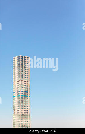 432 Park Avenue à l'heure bleue, gratte-ciel de Manhattan, New York City, USA Banque D'Images