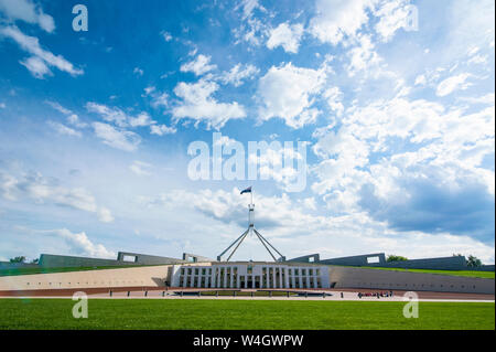 Le parlement australien à Canberra, Australie Banque D'Images