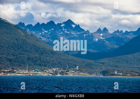 Le canal de beagle, Tierra del Fuego, Argentina Banque D'Images