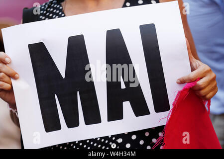 Roma, Italia. 23 juillet, 2019. Foto Cecilia Fabiano Crédit : LaPresse/Alamy Live News Banque D'Images