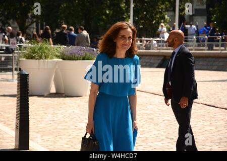 La direction du parti conservateur suite au QEII 23 Juillet 2019 & les participants inclus le puissant et influent dans le parti conservateur & immense couverture de presse. Banque D'Images